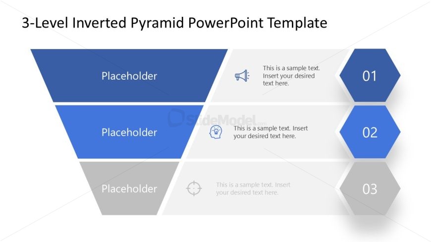 3-Level Inverted Pyramid Presentation Template