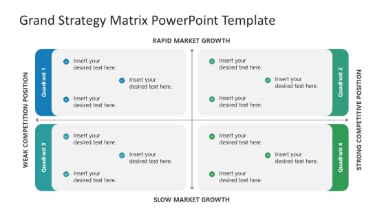 Grand Strategy Matrix PowerPoint Template