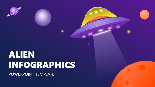 Cover Slide – Alien Infographics Template