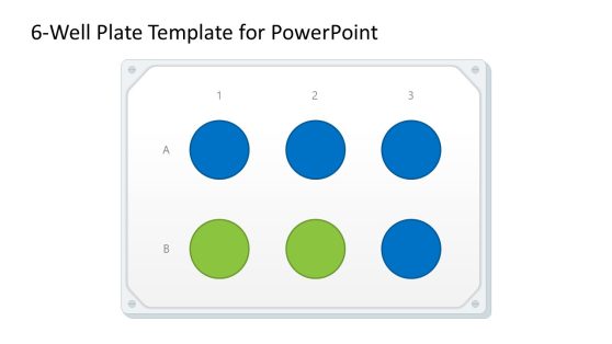 6-Well Plate Template for Presentation 