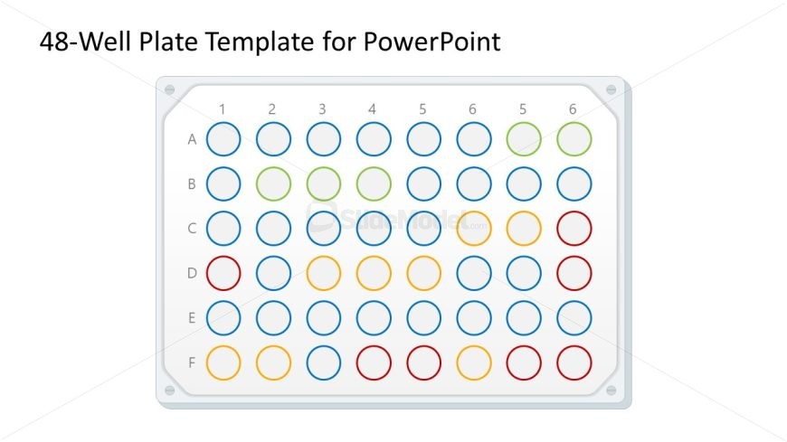 48-Well Plate Template Slide