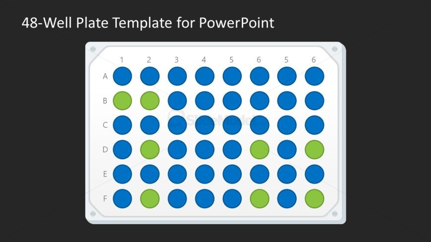 48-Well Plate Slide Template