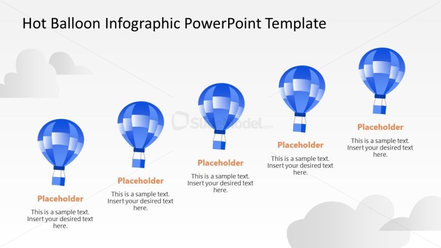 Hot Balloon Infographic Presentation Template