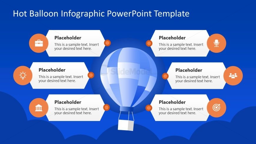 Hot Balloon Infographic Presentation Slide
