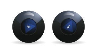 Magic 8-Ball Slide PPT Template 