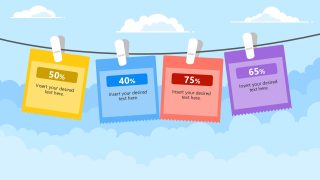 Clothesline Infographic Presentation Slide