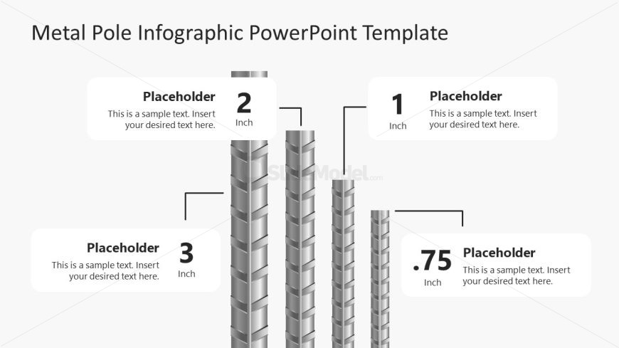 Metal Pole Infographic Presentation Template