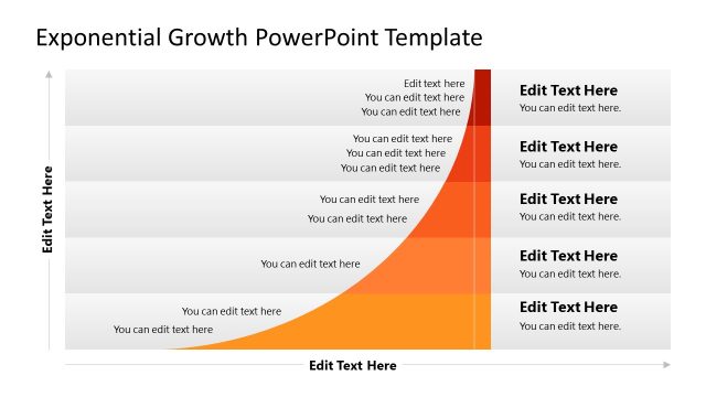 Exponential Growth PPT Slide Template