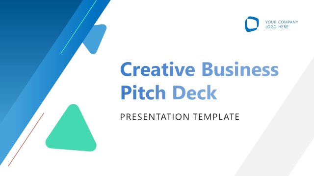 Creative Business Pitch Deck PowerPoint Template