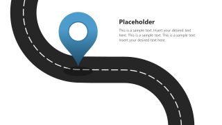 6-Step Vertical Process Infographic Template for Presentation 