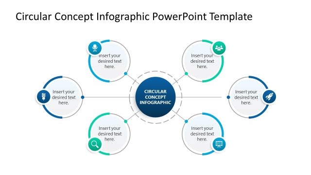 Circular Concept Infographic Diagram PowerPoint Template