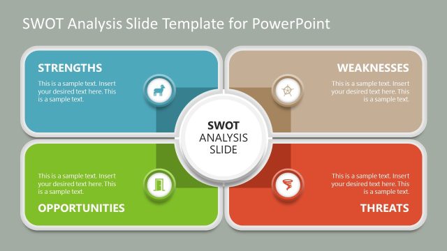 SWOT Analysis Presentation Template PPT Slide