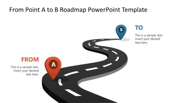 From A to B Roadmap Presentation Template