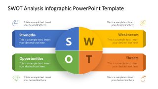 SWOT Analysis Infographic PowerPoint Slide 