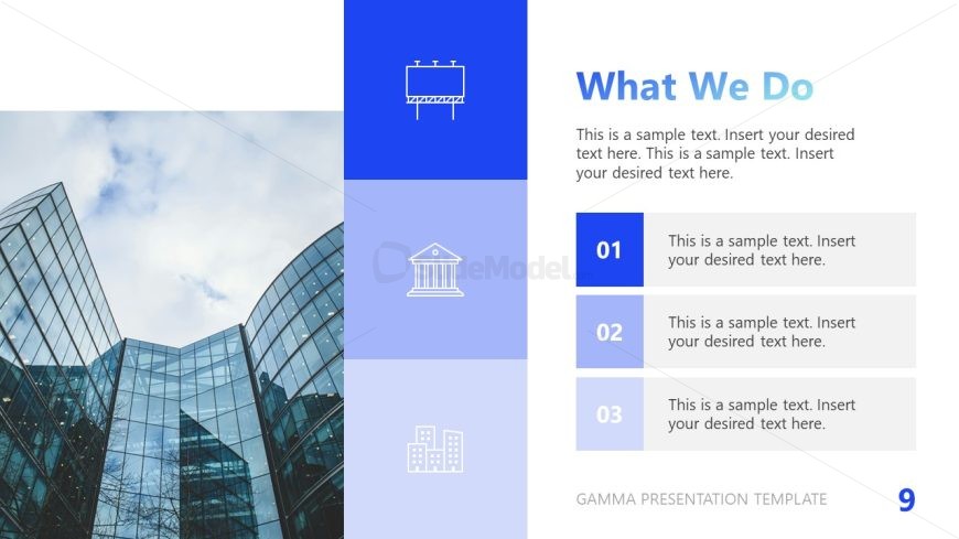 Gamma Business Overview Template for Presentation