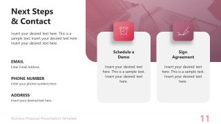 Business Proposal Template PPT Layout 