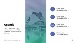 8-Slide Business Template for Presentation 