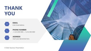 Engaging Business Presentation Template Layout 
