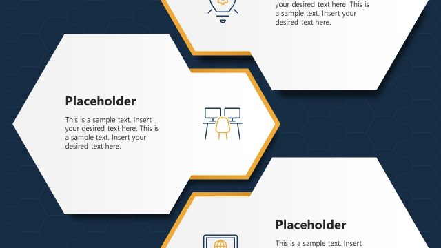 Multi-step Vertical Infographic Presentation Template