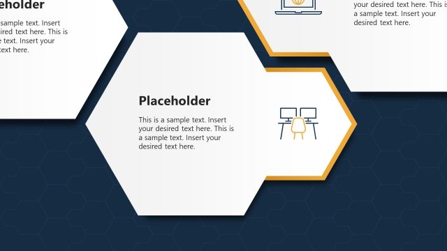 Multi-step Horizontal Infographic Presentation Template
