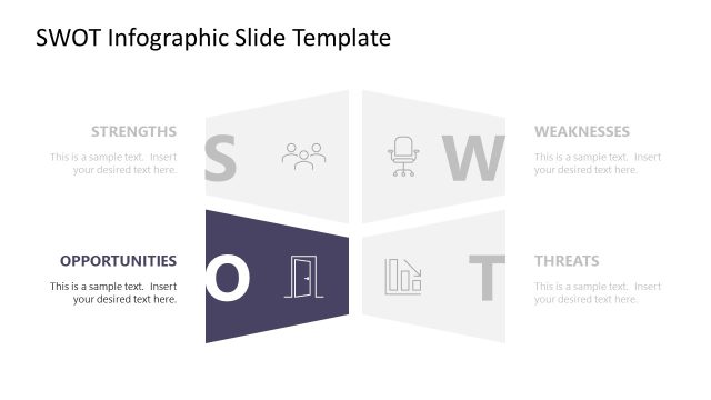 SWOT Infographic Slide PPT Template