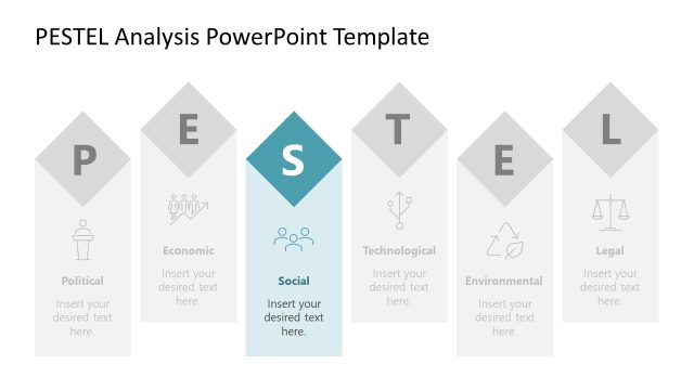 Social Slide – PESTEL Analysis PPT Template