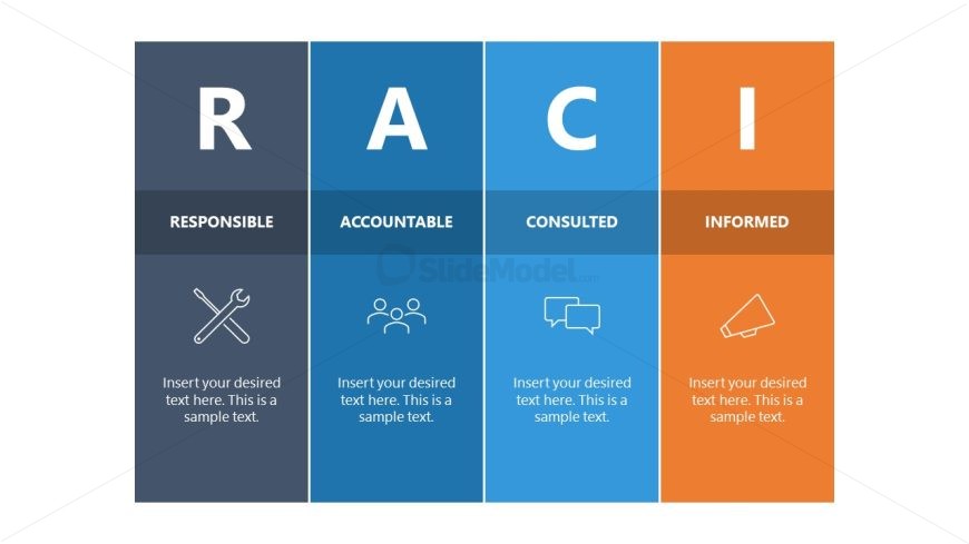 RASCI RACI Template for PowerPoint