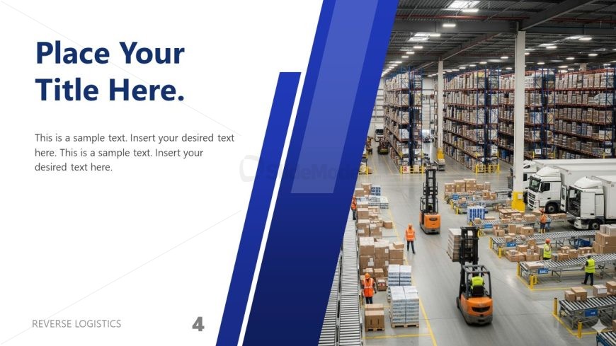 PPT Image & Title Slide for Reverse Logistics Presentation