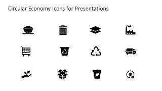 Circular Economy PowerPoint Diagram Layout 