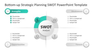 Bottom-up Strategic Planning Template Slide 