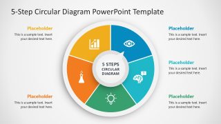 Circular Diagram Slide for PowerPoint Template