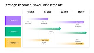 Strategic Roadmap Template for PowerPoint 