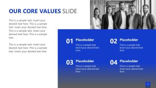 Who We Are Template for Core Values Discussion 