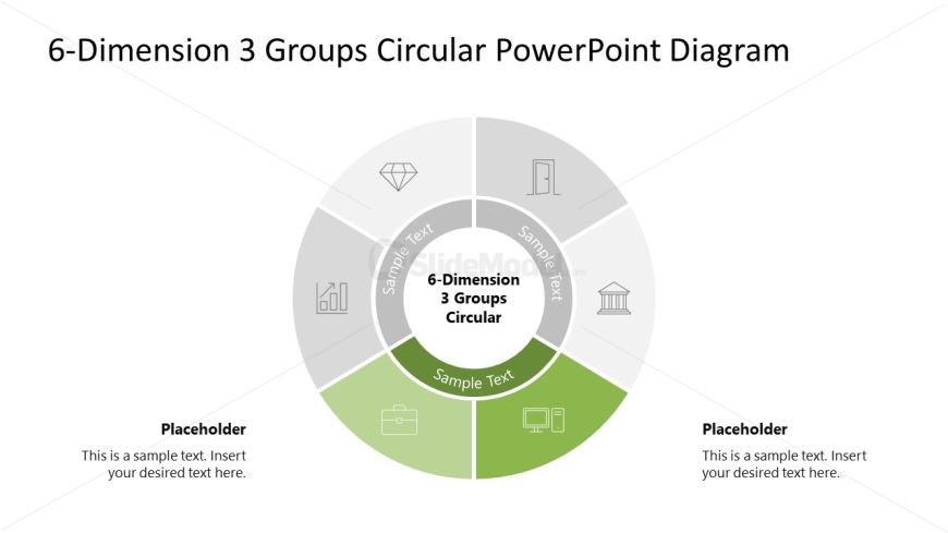 6-Dimension 3 Groups Slide for PowerPoint