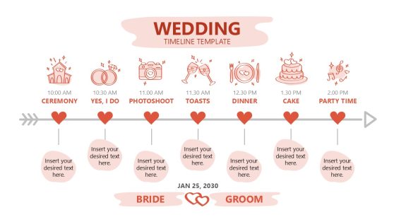 Wedding Timeline Template for PowerPoint