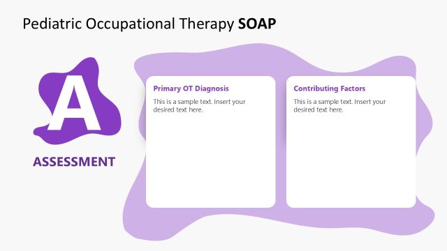 Editable Pediatric Occupational Therapy SOAP Slide