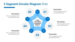 Curved Pentagon Shape - Business Report Template Layout 