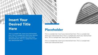 Business Report Template PPT Slide 