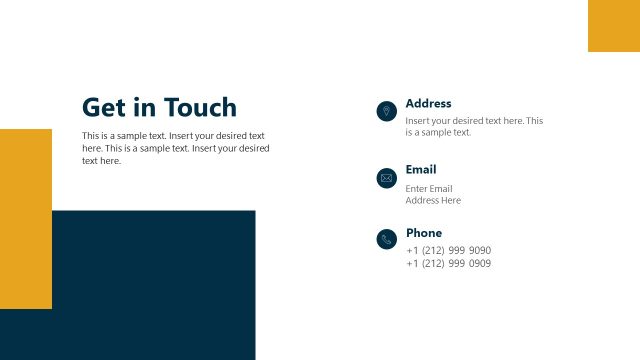 Get In Touch – Notary Company Profile PPT Deck