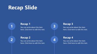 Multiple Recap PPT Slide Template