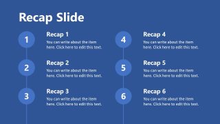 Editable Multiple Recap Template for Presentation 