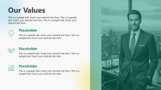 Service Brief Presentation Slide Layout 