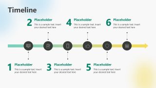 Service Brief PPT Timeline Slide 