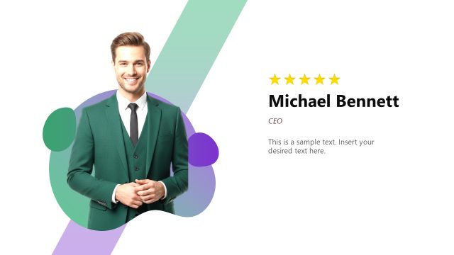 Engaging About Our Team Slide PPT Template