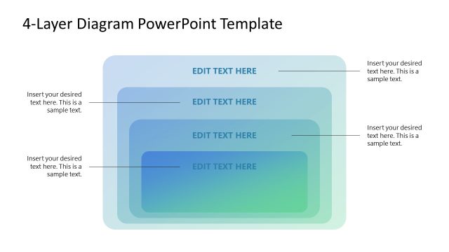 4-Level Diagram PowerPoint Template