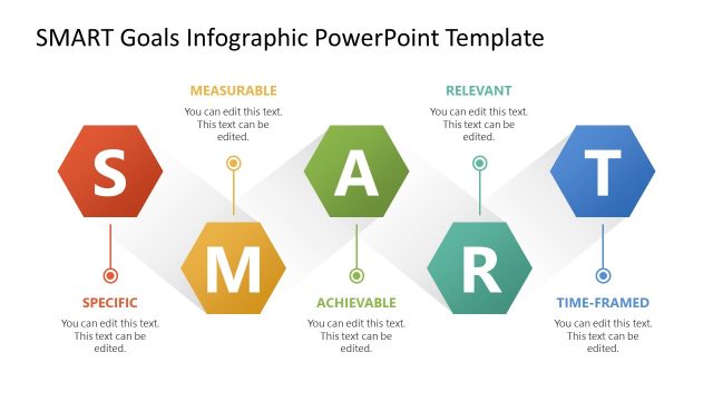 SMART Goals Infographic PowerPoint Template