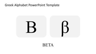Customizable Greek Alphabet PPT Template