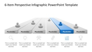 6-Item Perspective Infographic Presentation Slide 