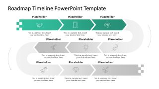 Roadmap Timeline PPT Layout Template
