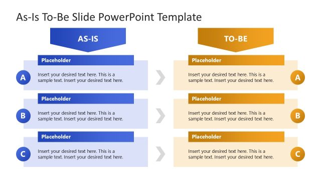 As-Is To-Be Slide PPT Template